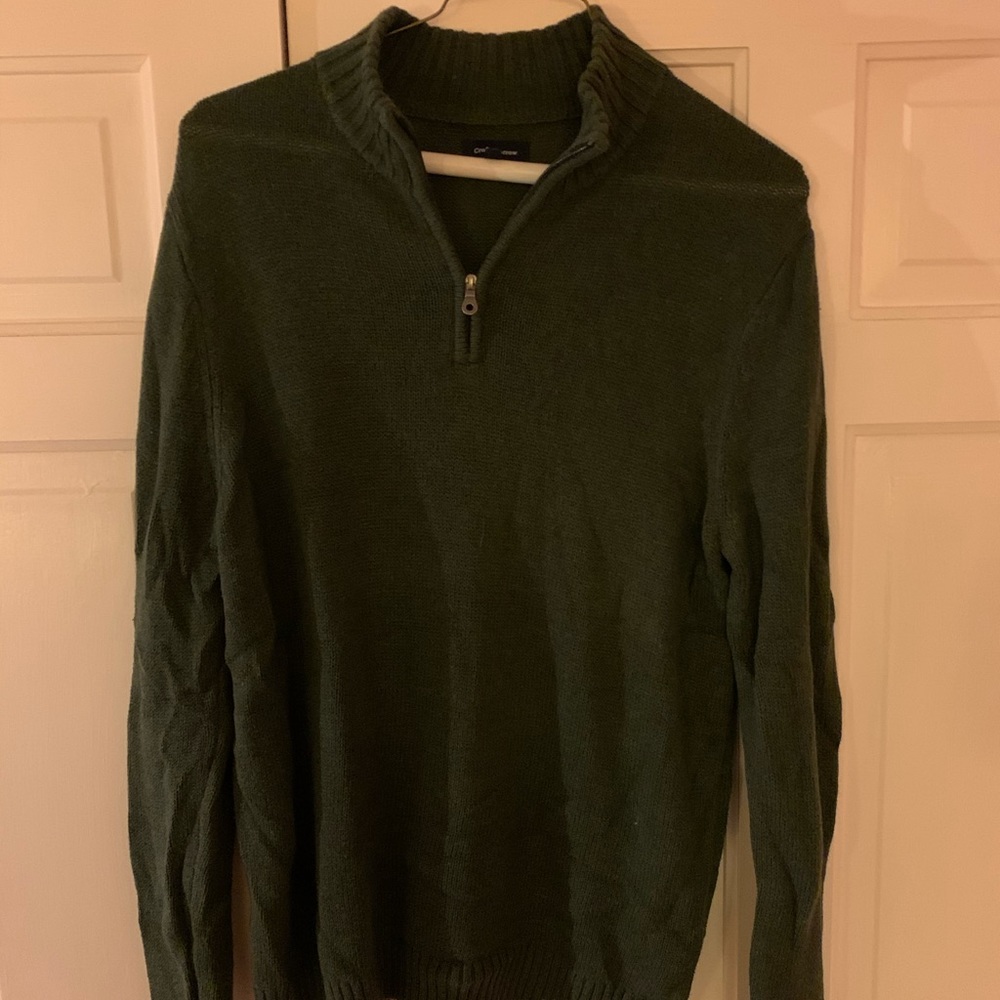 Croft & Barrow - Large knit 1/4 zip sweater